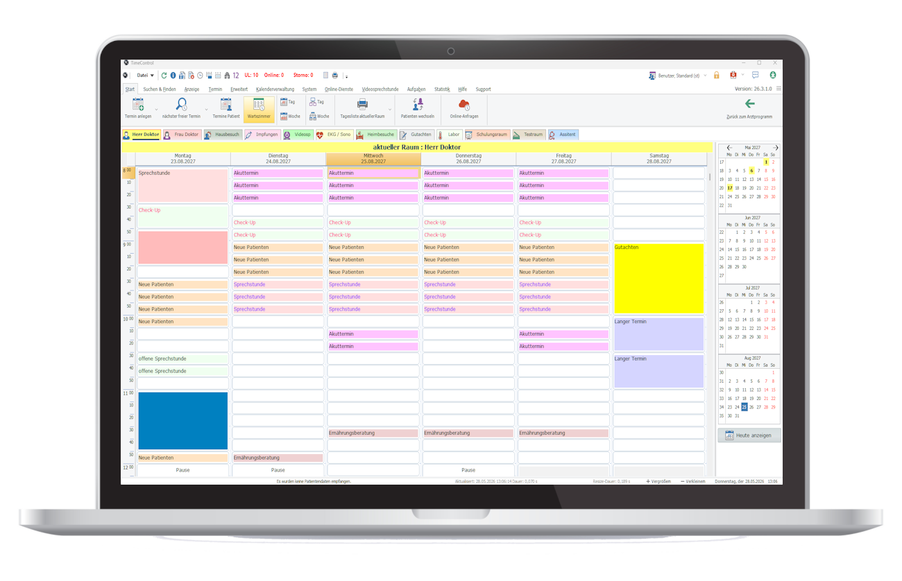 Online-Terminvergabe mit TimeControl
